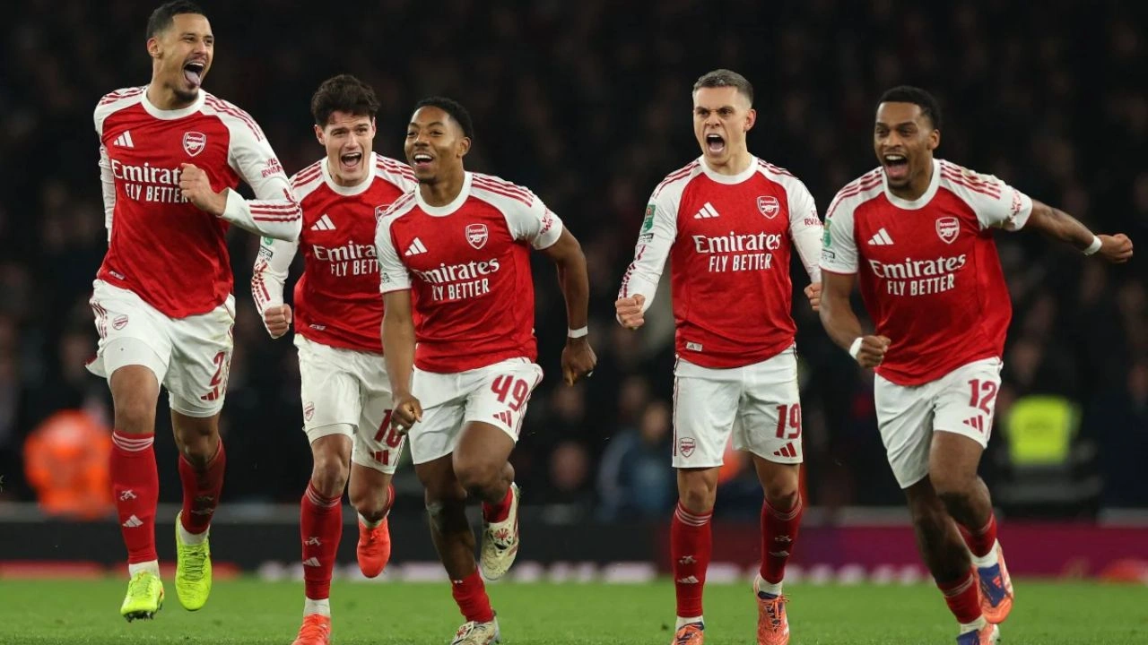 Arsenal vs Crystal Palace Carabao Cup